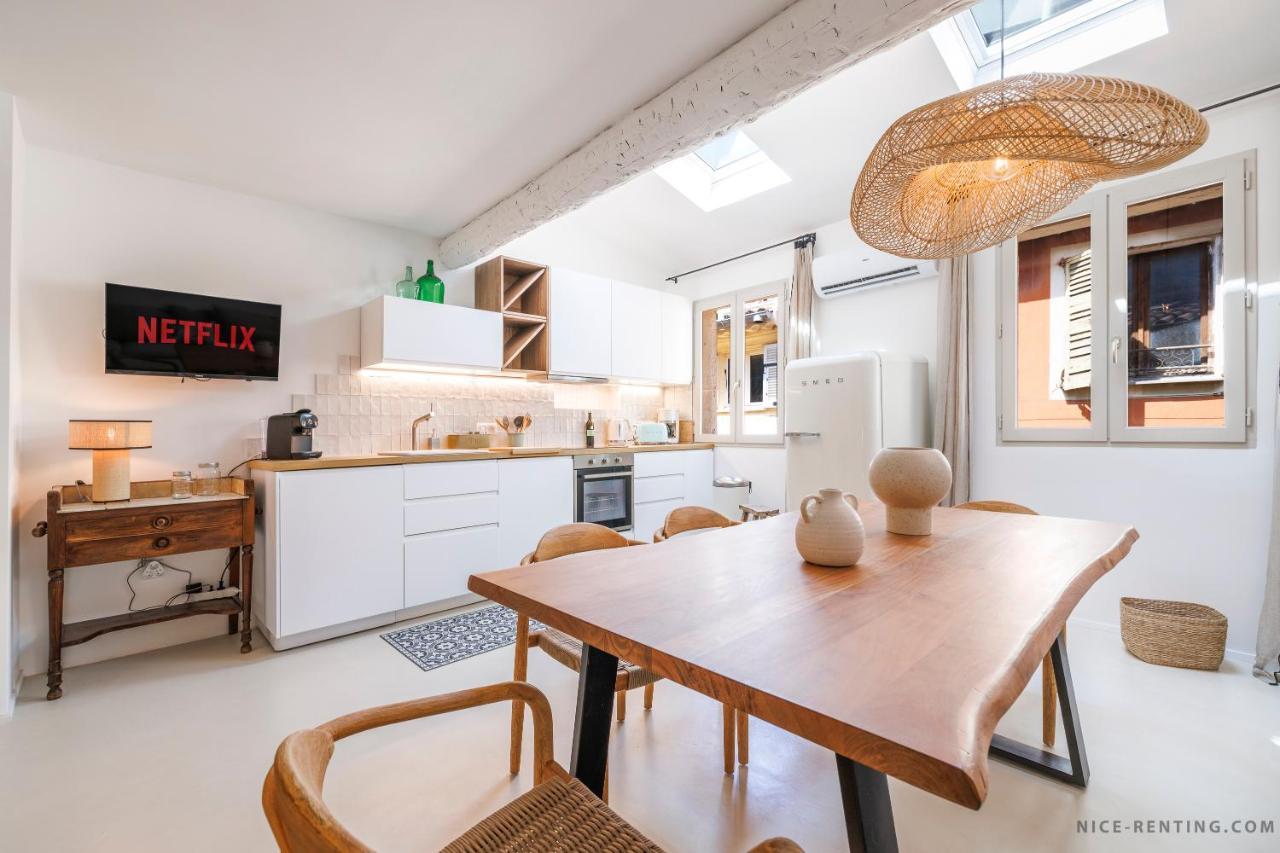 Nice Renting - Neuve - Luxury Triplex Old Town Massena Garibaldi - 4 Bedroom - Ac Екстер'єр фото